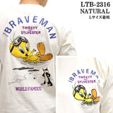 THE BRAVEMAN×LOONEY TUNES ルーニーチューンズ コラボ 天竺 長袖Tシャツ ロンTEE ltb-2316