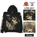 THE BRAVEMAN×LOONEY TUNES ルーニーチューンズ コラボ 裏毛F/Zパーカー ltb-2317