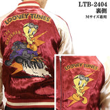 THE BRAVEMAN×LOONEY TUNES ルーニーチューンズ コラボ リバーシブルスカジャン ltb-2404