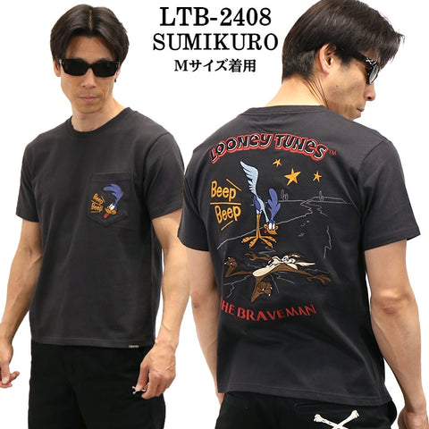 THE BRAVEMAN×LOONEY TUNES ルーニーチューンズ コラボ TEE 天竺 半袖Tシャツ ltb-2408