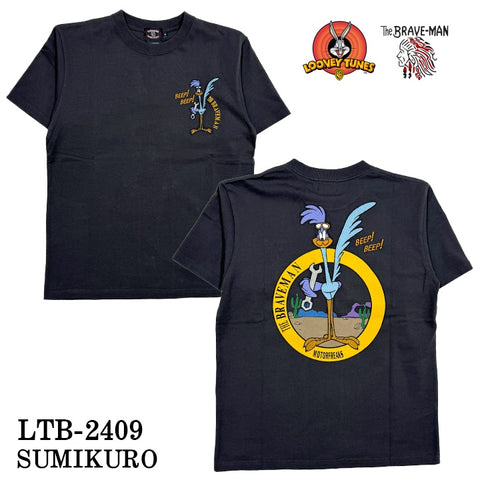 THE BRAVEMAN×LOONEY TUNES ルーニーチューンズ コラボ TEE 天竺 半袖Tシャツ ltb-2409