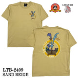 THE BRAVEMAN×LOONEY TUNES ルーニーチューンズ コラボ TEE 天竺 半袖Tシャツ ltb-2409