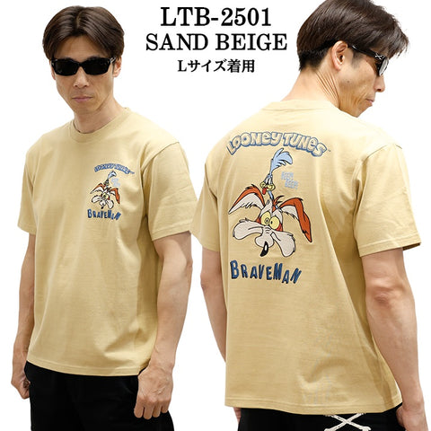 THE BRAVEMAN×LOONEY TUNES ルーニーチューンズ コラボ TEE 天竺 半袖Tシャツ ltb-2501