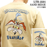 THE BRAVEMAN×LOONEY TUNES ルーニーチューンズ コラボ TEE 天竺 半袖Tシャツ ltb-2501