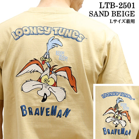 THE BRAVEMAN×LOONEY TUNES ルーニーチューンズ コラボ TEE 天竺 半袖Tシャツ ltb-2501