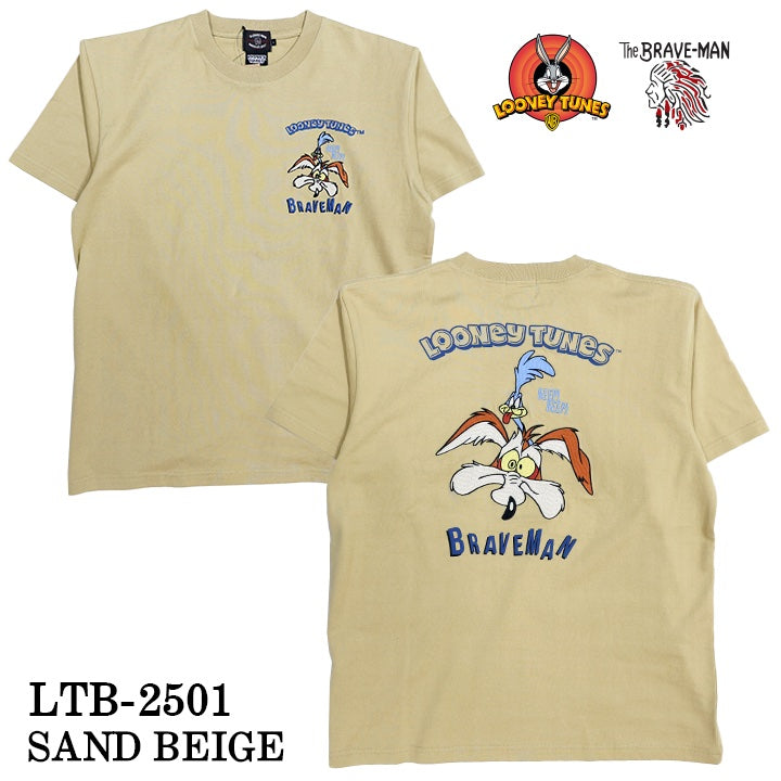 THE BRAVEMAN×LOONEY TUNES ルーニーチューンズ コラボ TEE 天竺 半袖Tシャツ ltb-2501