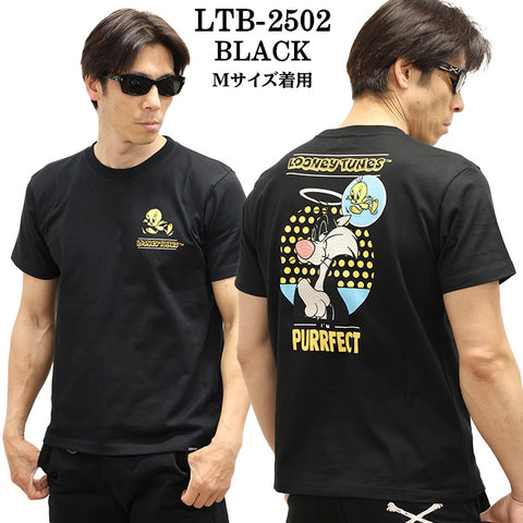 THE BRAVEMAN×LOONEY TUNES ルーニーチューンズ コラボ TEE 天竺 半袖Tシャツ ltb-2502
