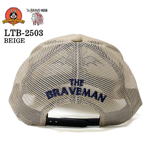 LOONEY TUNES×THE BRAVEMAN ルーニーチューンズ コラボ ツイルメッシュキャップ 帽子 ltb-2503