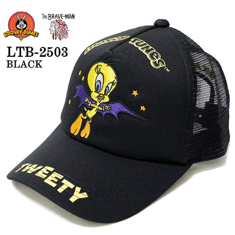 LOONEY TUNES×THE BRAVEMAN ルーニーチューンズ コラボ ツイルメッシュキャップ 帽子 ltb-2503