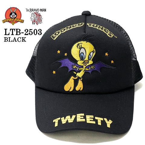 LOONEY TUNES×THE BRAVEMAN ルーニーチューンズ コラボ ツイルメッシュキャップ 帽子 ltb-2503