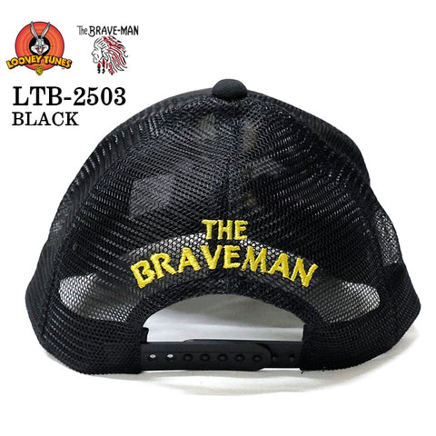 LOONEY TUNES×THE BRAVEMAN ルーニーチューンズ コラボ ツイルメッシュキャップ 帽子 ltb-2503