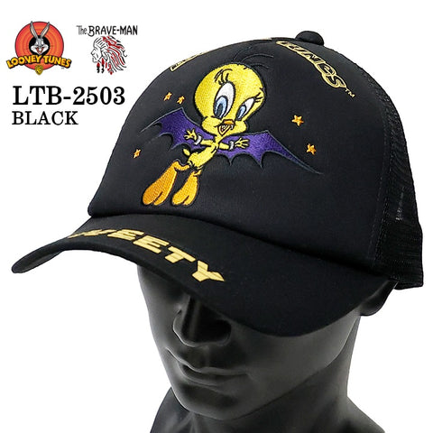 LOONEY TUNES×THE BRAVEMAN ルーニーチューンズ コラボ ツイルメッシュキャップ 帽子 ltb-2503