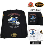 VANSON×LOONEY TUNES Warner BROS.ワーナー100周年記念 バンソン ルーニー コラボ ロンTEE 天竺 長袖Tシャツ ltv-2501