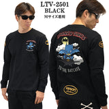 VANSON×LOONEY TUNES Warner BROS.ワーナー100周年記念 バンソン ルーニー コラボ ロンTEE 天竺 長袖Tシャツ ltv-2501