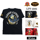 VANSON×LOONEY TUNES バンソン ルーニーチューンズ コラボ TEE 天竺 半袖Tシャツ ltv-2505