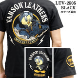 VANSON×LOONEY TUNES バンソン ルーニーチューンズ コラボ TEE 天竺 半袖Tシャツ ltv-2505