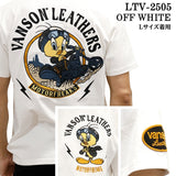 VANSON×LOONEY TUNES バンソン ルーニーチューンズ コラボ TEE 天竺 半袖Tシャツ ltv-2505
