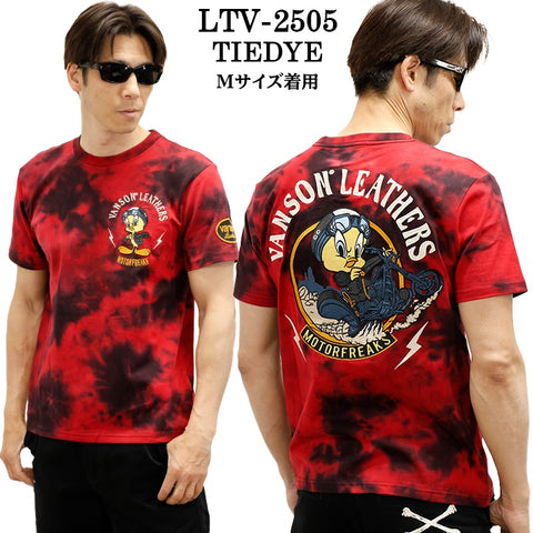 VANSON×LOONEY TUNES バンソン ルーニーチューンズ コラボ TEE 天竺 半袖Tシャツ ltv-2505