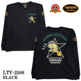 VANSON×LOONEY TUNES Warner TEE L/S T-SHIRT バンソン ルーニー ワーナー コラボ ロンTEE 天竺 長袖 Tシャツ ltv-2508