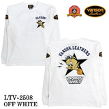 VANSON×LOONEY TUNES Warner TEE L/S T-SHIRT バンソン ルーニー ワーナー コラボ ロンTEE 天竺 長袖 Tシャツ ltv-2508