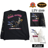 VANSON×LOONEY TUNES Warner TEE L/S T-SHIRT バンソン ルーニー ワーナー コラボ ロンTEE 天竺 長袖 Tシャツ ltv-2509