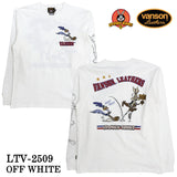 VANSON×LOONEY TUNES Warner TEE L/S T-SHIRT バンソン ルーニー ワーナー コラボ ロンTEE 天竺 長袖 Tシャツ ltv-2509