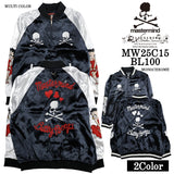 MASTERMIND BETTY BOOP SOUVENIR JACKET [BOXY FIT] マスターマインド ベティーブープ コラボ SKA スカジャン mw25c15-bl100