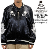 MASTERMIND BETTY BOOP SOUVENIR JACKET [BOXY FIT] マスターマインド ベティーブープ コラボ SKA スカジャン mw25c15-bl100