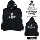 MASTERMIND BETTY BOOP HOODIE SWEATSHIRT マスターマインド ベティーブープ コラボ 裏毛 スウェットパーカー mw25c15-sw200