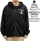 MASTERMIND BETTY BOOP F/Z HOODIE SWEATSHIRT [BOXY FIT] マスターマインド ベティーブープ コラボ スウェットパーカー mw25c15-sw203