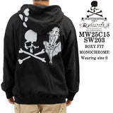 MASTERMIND WORLD BETTY BOOP F/Z HOODIE SWEATSHIRT [BOXY FIT] マスターマインド ワールド ベティーブープ コラボ スウェットパーカー mw25c15-sw203