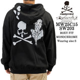 MASTERMIND BETTY BOOP F/Z HOODIE SWEATSHIRT [BOXY FIT] マスターマインド ベティーブープ コラボ スウェットパーカー mw25c15-sw203