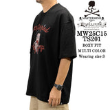 MASTERMIND WORLD BETTY BOOP S/S TEE T-SHIRT [BOXY FIT] マスターマインド  ワールド ベティーブープ コラボ 天竺 半袖Tシャツ mw25c15-ts201