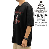 MASTERMIND BETTY BOOP S/S TEE T-SHIRT [BOXY FIT] マスターマインド ベティーブープ コラボ 天竺 半袖Tシャツ mw25c15-ts201