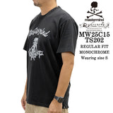 MASTERMIND BETTY BOOP S/S TEE T-SHIRT DAMEGED マスターマインド ベティーブープ コラボ ダメージ加工 天竺 半袖Tシャツ mw25c15-ts202