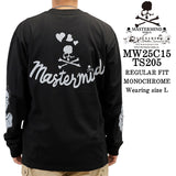MASTERMIND WORLD  BETTY BOOP L/S TEE T-SHIRT マスターマインド ワールド ベティーブープ コラボ ロンTEE 天竺 長袖Tシャツ mw25c15-ts205