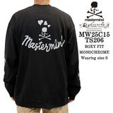 MASTERMIND BETTY BOOP L/S TEE T-SHIRT [BOXY FIT] マスターマインド ベティーブープ コラボ ロンTEE 天竺 長袖Tシャツ mw25c15-ts206