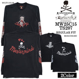 MASTERMIND WORLD BETTY BOOP L/S TEE T-SHIRT DAMEGED マスターマインド ワールド ベティー コラボ ダメージ加工 ロンTEE 天竺 長袖Tシャツ mw25c15-ts207