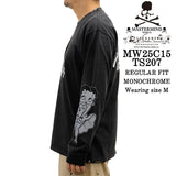 MASTERMIND WORLD BETTY BOOP L/S TEE T-SHIRT DAMEGED マスターマインド ワールド ベティー コラボ ダメージ加工 ロンTEE 天竺 長袖Tシャツ mw25c15-ts207