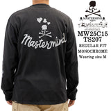 MASTERMIND WORLD BETTY BOOP L/S TEE T-SHIRT DAMEGED マスターマインド ワールド ベティー コラボ ダメージ加工 ロンTEE 天竺 長袖Tシャツ mw25c15-ts207