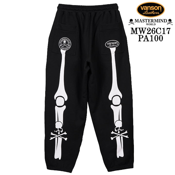 MASTERMIND VANSON SWEAT PANTS マスターマインド バンソン スウェットパンツ mw26c17-pa100
