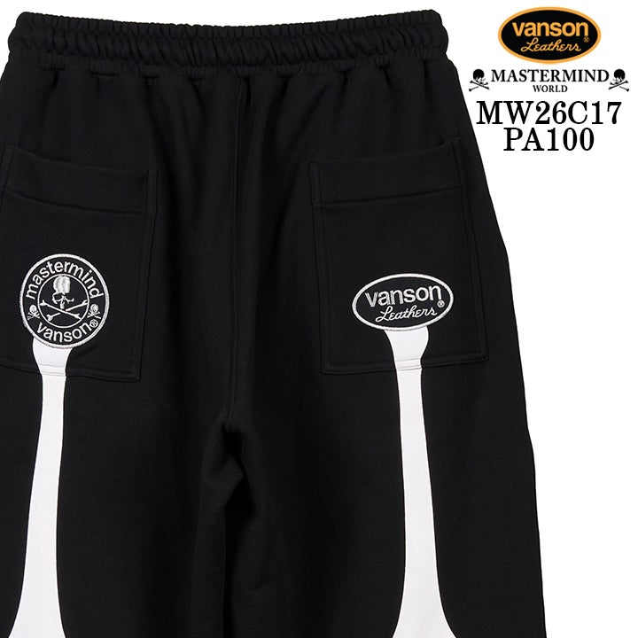MASTERMIND VANSON SWEAT PANTS マスターマインド バンソン スウェットパンツ mw26c17-pa100