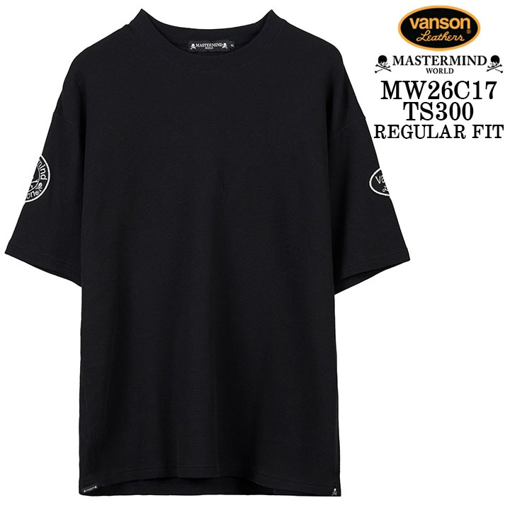 MASTERMIND VANSON Thermal S/S TEE [REGULAR FIT] マスターマインド バンソン サーマル 半袖 Tシャツ mw26c17-ts300