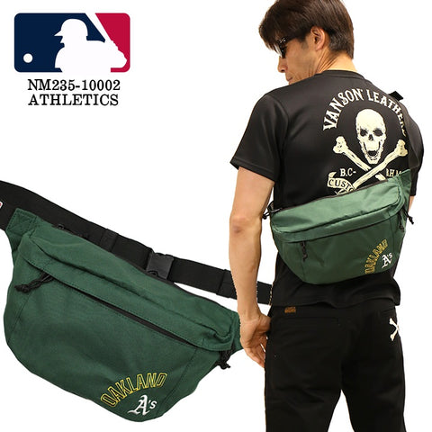 MLB メジャーリーグベースボール SIMPLE WAIST BAG カバン 鞄 nm235-10002