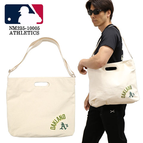 MLB メジャーリーグベースボール CANVAS SHOULDER カバン 鞄 nm235-10005