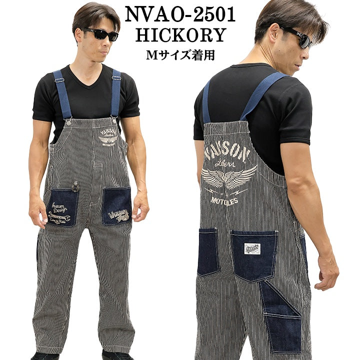 VANSON OVERALL バンソン オーバーオール nvao-2501