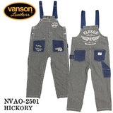 VANSON OVERALL バンソン オーバーオール nvao-2501