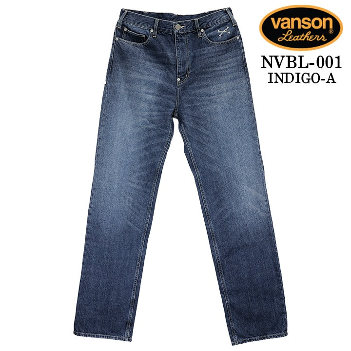 VANSON DENIM PANTS BOTTOMS STANDARD バンソン デニム パンツ ボトムス 定番 nvbl-001