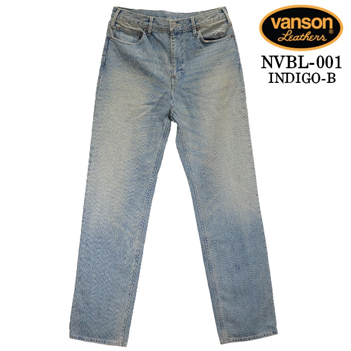 VANSON DENIM PANTS BOTTOMS STANDARD バンソン デニム パンツ ボトムス 定番 nvbl-001