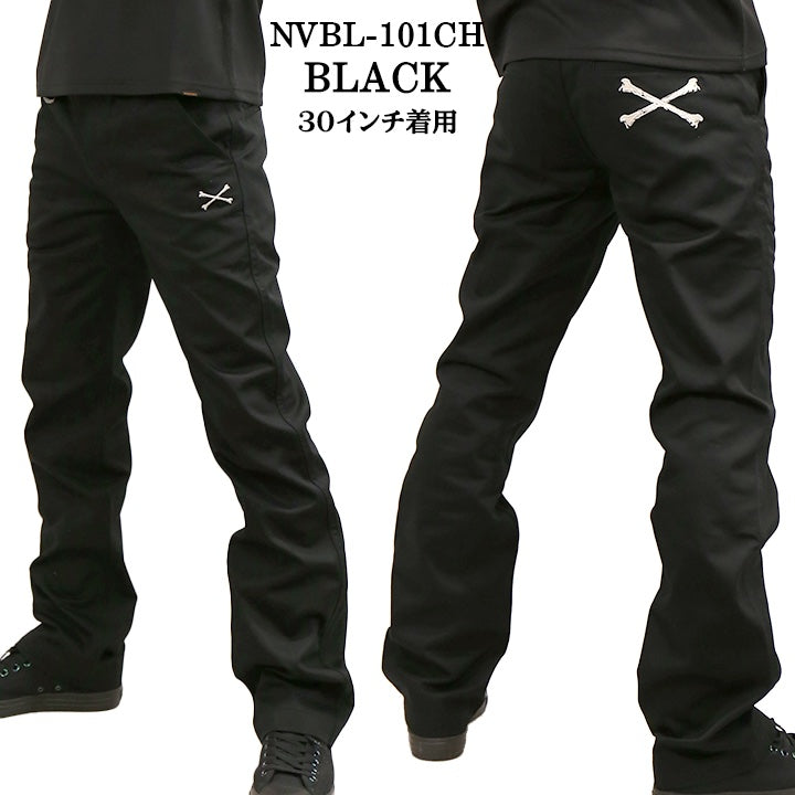vanson スリムフィットパンツ 黒 VANSON Bottom – NEVERMINDオンラインストア